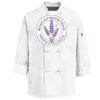 Eight Knot Button Chef Coat with Thermometer Pocket Thumbnail