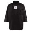Black Knot Button Chef Coat Thumbnail